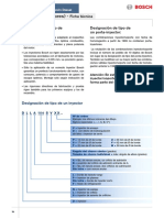 Designación de Toberas