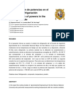 Informe N°2 - Determinación de Potencias en El Modulo de Refrigeración