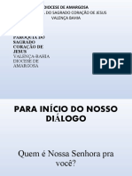 Palestra - Nossa Senhora e A Vida em Família