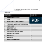 Factors On Which The Internal Resistance Depend On