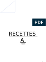 Guide - Recettes A Points