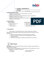 General Chemistry 2 Q4 - Module 1