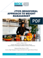 A Cognitive Behavioral Approach To Weight Management 1