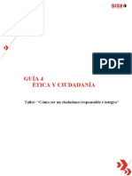 Guía Clase N°4-Cómo Ser Un Ciudadano Responsable e Integro.