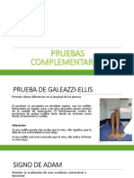 Pruebas Complementarias