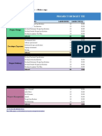 Excel Project Management Templates