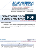 Ethical Hacking Unit 1 - Full Notes