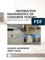 Non-Destructive Diagnostics of Concrete Floors