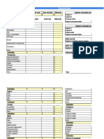 Plantilla de Presupuesto Familiar