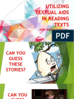 Utilizing Textual Aids in Reading Texts