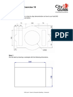 AutoCAD - Exercise 10