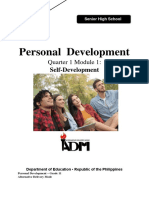 Personal Development Module 1 Week 1