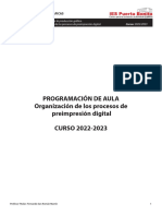 Programacion Aula Diseño y Gestión (Org. Proc. de Preimpresion) 2022-2023