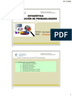 06 Utem Inferencia EstadIstica. Parte 2 B Concepto de Distribucion de Probabilidad Sin Ejercicios Resueltos