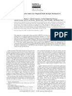 Correa - Alignment of Carbon Nanotubes Under Low Magnetic Fields Through Attachment of Magnetic Nanoparticles