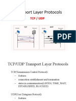 UNIT 3 TCP UDP Transport Layer Protocols