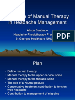 The Role of Manual Therapy in Headache Management