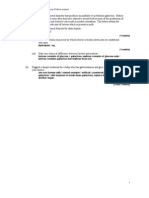 Biology Unit 1 Edexcel Jan 96-June 05 Mark Scheme