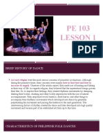 PE 103 - Lesson 1