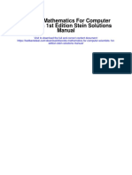 Discrete Mathematics For Computer Scientists 1st Edition Stein Solutions Manual