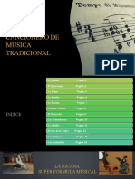 Cancionero de Musica Tradicional