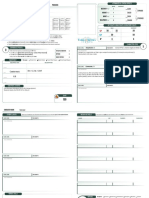 Fabula Ultima Character Sheet