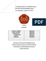 Makalah Perbandingan Pemerintahan KLP 6 Tipe Tipe Sistem Pemerintahan