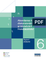 Abordarea Negării, Distorsionării Şi Trivializării Holocaustului