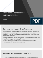 Identidades e Práticas Docentes