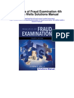 Principles of Fraud Examination 4th Edition Wells Solutions Manual