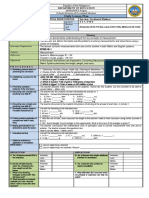 Daily Lesson Plan: School Grade Level Quarter Learning Area Section and Time