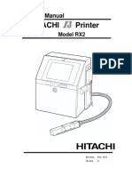 Hitachi IJ RX2 Service Manual