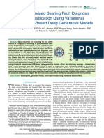 Semi-Supervised Bearing Fault Diagnosis and Classification Using Variational Autoencoder-Based Deep Generative Models