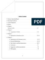 A Study On The Perception of Investors Investing in Life Insurance