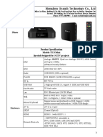 ORANTH-TX3Mini Type 2 S905W2 Datasheet