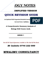 Form 1 Bio Simplified Notes