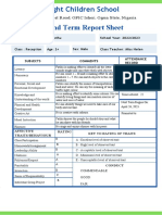 Alarape Report Card