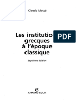 Les Institutions Grecques À L'époque Classique (PDFDrive)