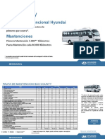 Hyundai Camiones & Buses Garantía-y-Pauta-Mantención Bus County