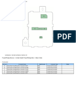 Under-Dash Fuse-Relay Box - Back Side
