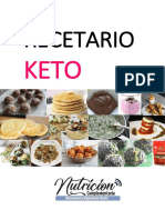 N°5.1 - Recetario KETO Parte 1 - Resumen Con Imágenes