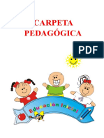 Carpeta Pedagógica - Inicial