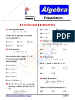 Ecuaciones Primer y Segundo Grado Ok