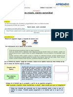 Sesion Jueves 10 de Junio - Tutoría