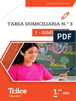 Tarea Domiciliaria N.° 3: I - Bimestre