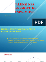 Ekuivalensi NFA Dengan E Mode Ke NFA Tanpa E Move