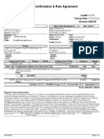 Load Confirmation & Rate Agreement #43285 Date-07.22.2023