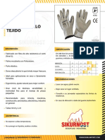 Ficha Técnica Guantes Cut5