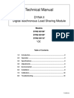 Barber Colman DYNA II Load Sharing Module