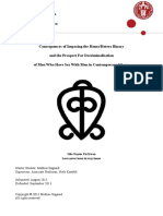 Consequences of Imposing The Homo/Hetero Binary and The Prospect For Decriminalisation of Men Who Have Sex With Men in Contemporary Ghana